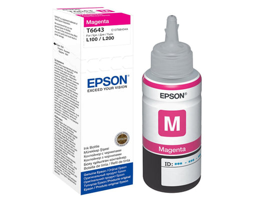 Epson T6643 Magenta Ink Bottle
