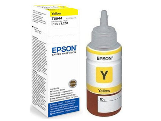 Epson T6644 Yellow Ink Bottle