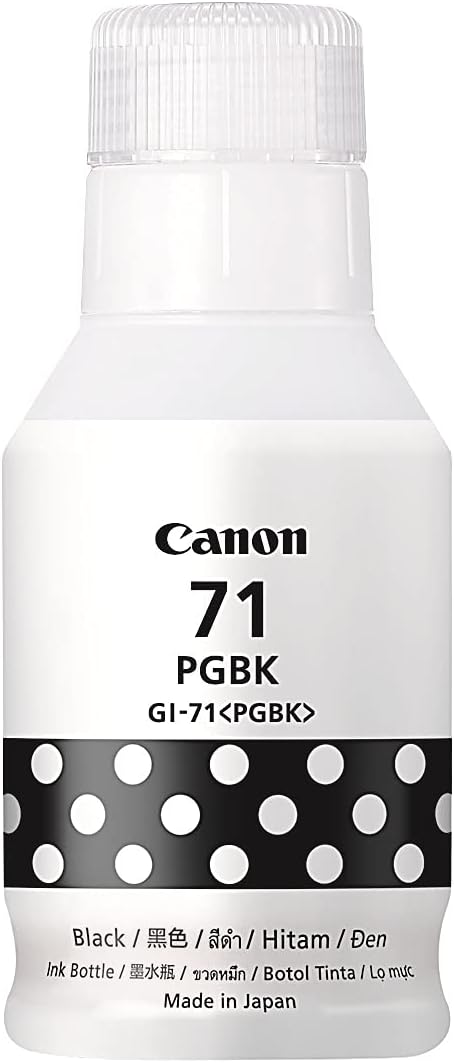Canon GI-71 PGBK Pigment Black Ink Bottle