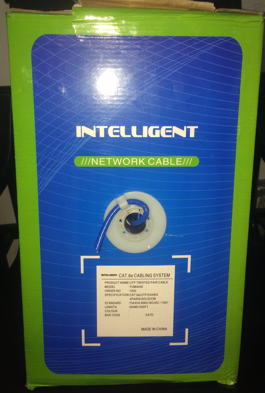 Utp Cable Intelligent Cat6 305 Mtrs