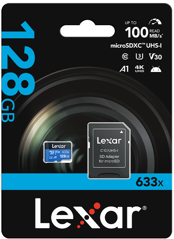 MicroSD Card Lexar 128GB