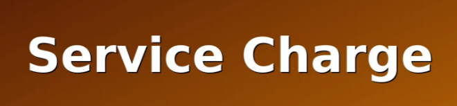 SERVICE CHARGE