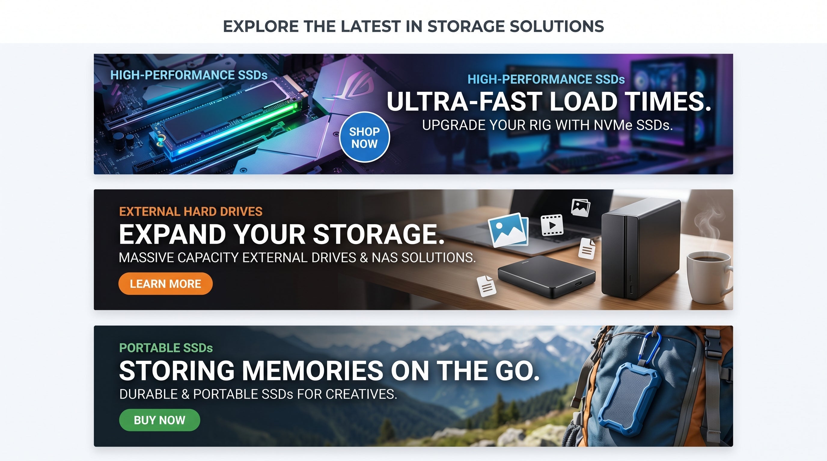 STORAGE DEVICES