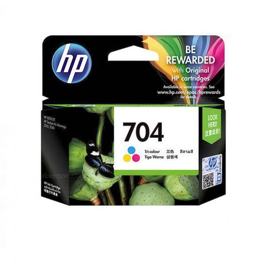 HP 704 Tri-color Original Ink Advantage Cartridge