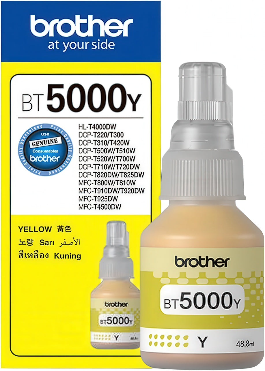 Brother BT5000Y Yellow Ink Bottle