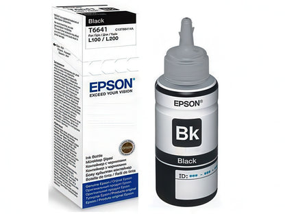 Epson T6641 Black Ink Bottle