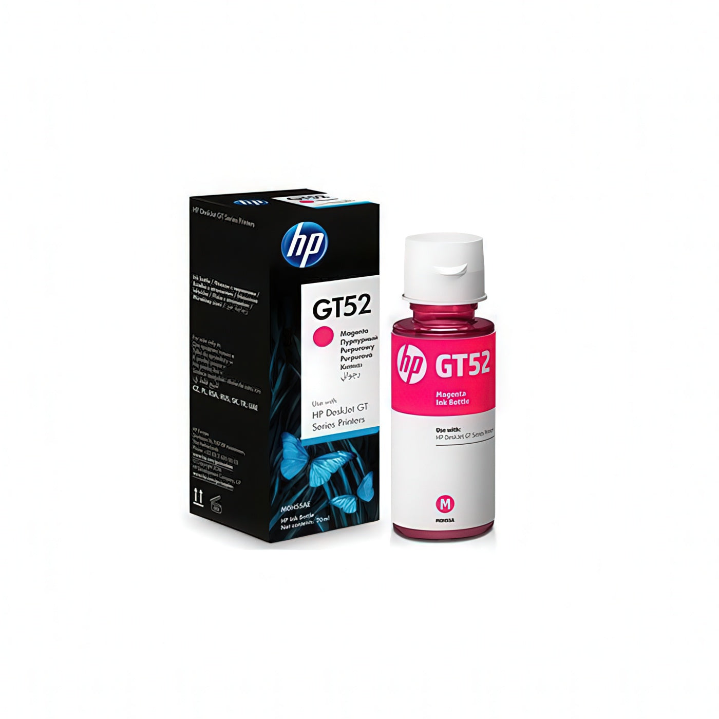HP GT52 Magenta Original Ink Bottle