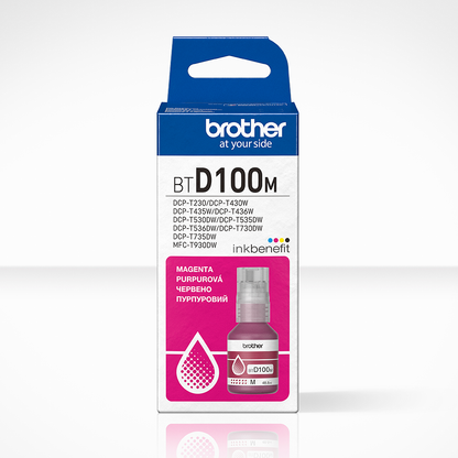 Brother BTD100M Magenta Ink Bottle