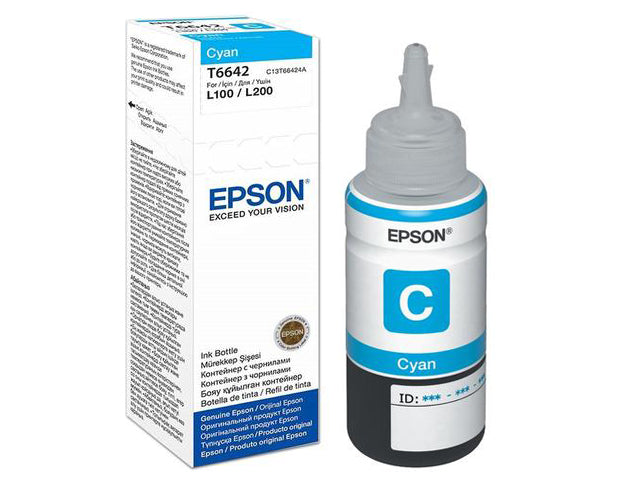 Epson T6642 Cyan Ink Bottle