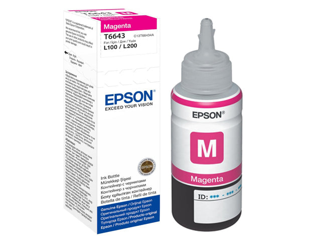 Epson T6643 Magenta Ink Bottle