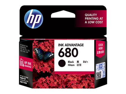 HP 680 Black Original Ink Advantage Cartridge