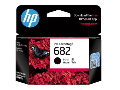 HP 682 Black Original Ink Advantage Cartridge