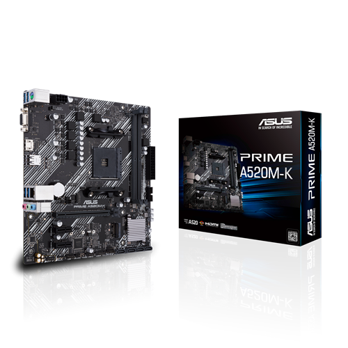 ASUS PRIME A520M-K Micro-ATX Motherboard