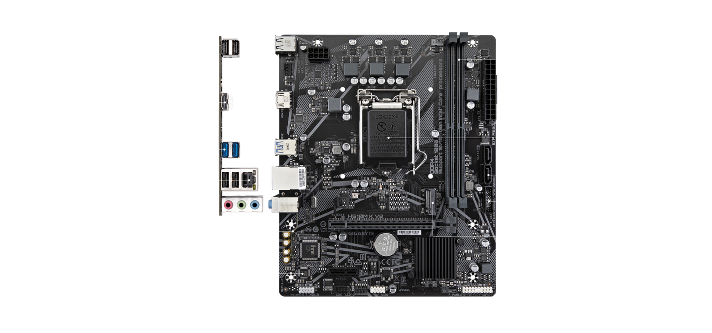 GIGABYTE H510M K V2 Micro-ATX Motherboard