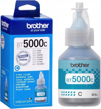 Brother BT5000C Cyan Ink Bottle