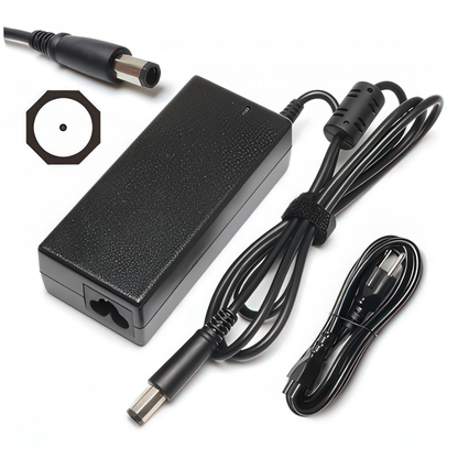 Dell Laptop Charger, 19.5V 3.34A, Octagon Tip