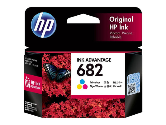 HP 682 Tri-color Original Ink Advantage Cartridge