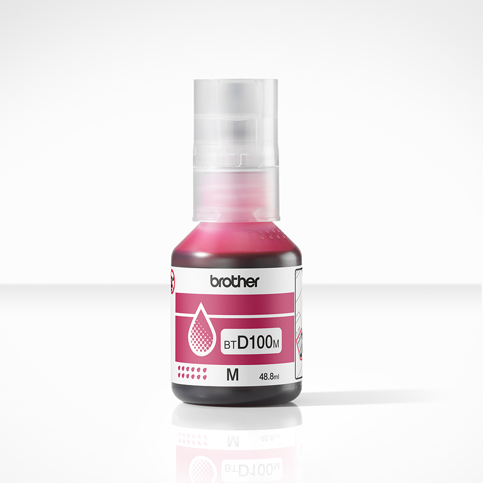 Brother BTD100M Magenta Ink Bottle