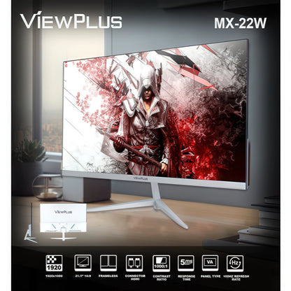 ViewPlus MX-22W 21.5-Inch 100Hz White LED Monitor