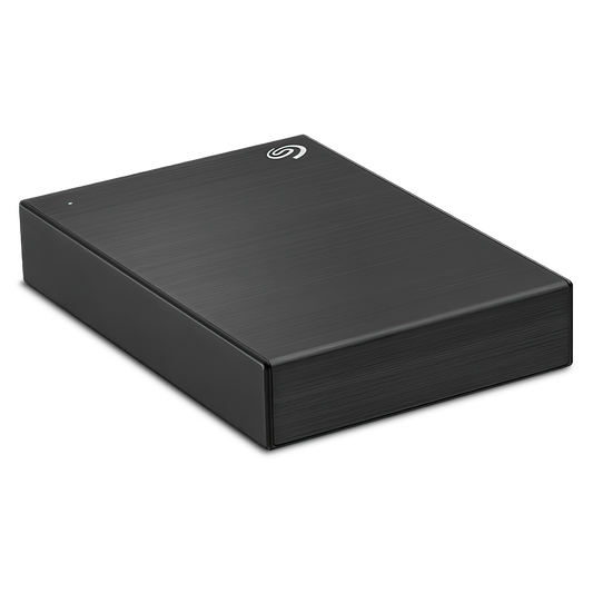 Seagate One Touch with Password 4TB External Hard Drive Black