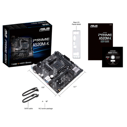 ASUS PRIME A520M-K Micro-ATX Motherboard
