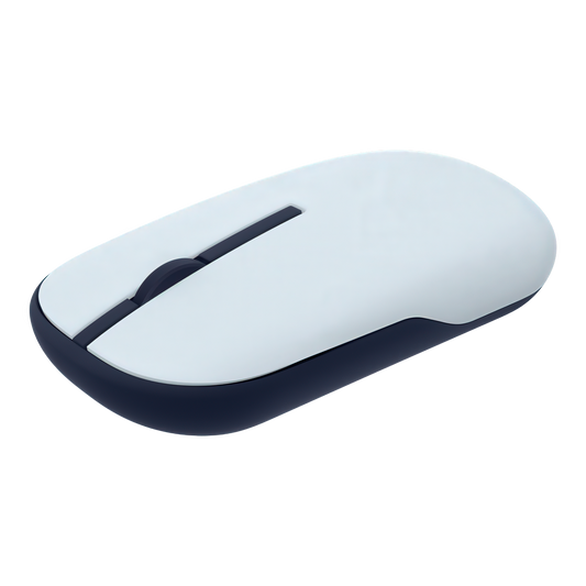 ASUS Marshmallow Mouse MD100 Wireless Mouse - Quiet Blue