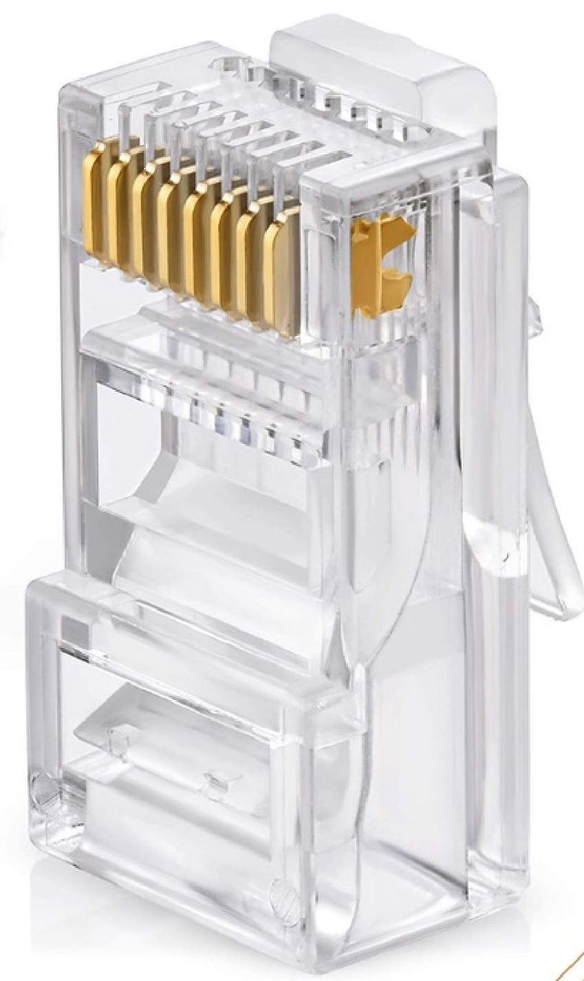 Rj45 Cat5 Passthrough Crystal