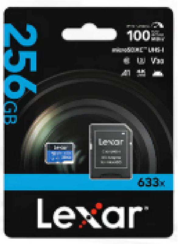 MicroSD Card Lexar 256GB
