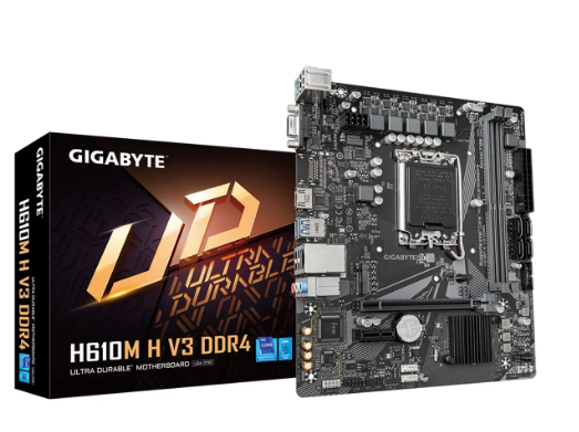 Gigabyte H610M H V3 DDR4 Ultra Durable Motherboard