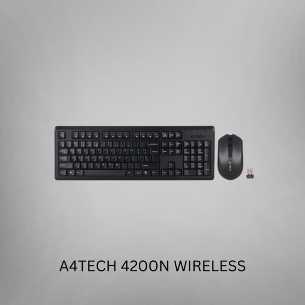 Wireless Keyboard & Mouse Combo A4TECH 4200N