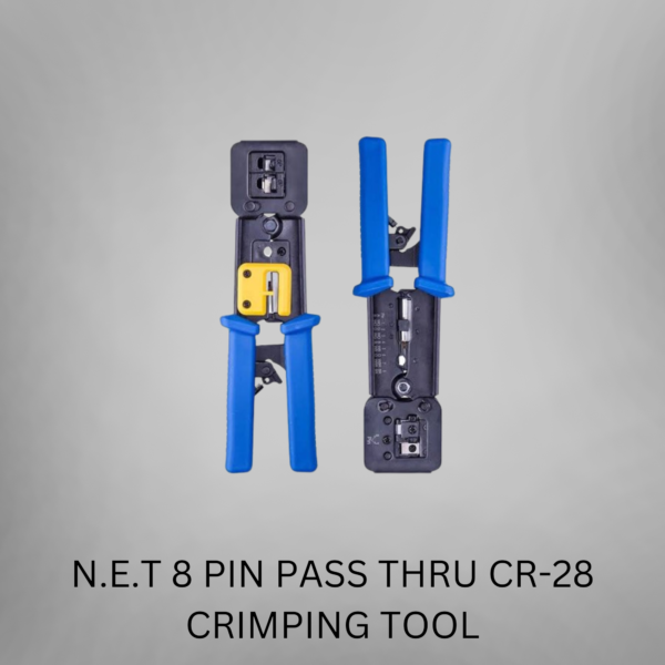 N.E.T 8-Pin Pass-Thru CR-28 Crimping Tool