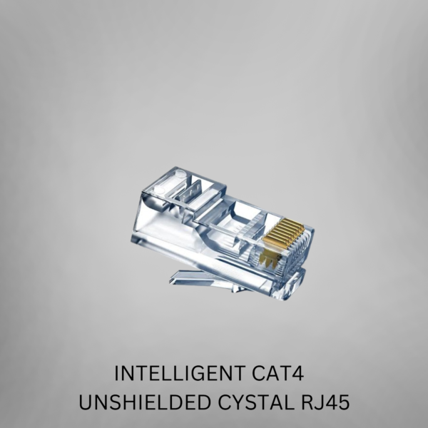 Intelligent Cat4 Unshielded Crystal RJ45