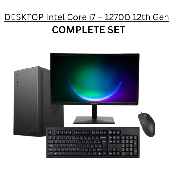 DESKTOP Intel Core i7 – 12700 12th Gen