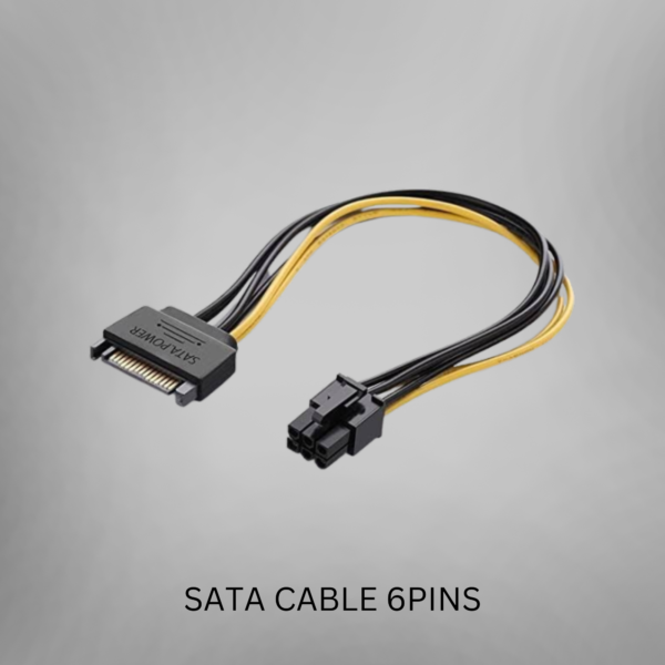 6 pins SATA Cable