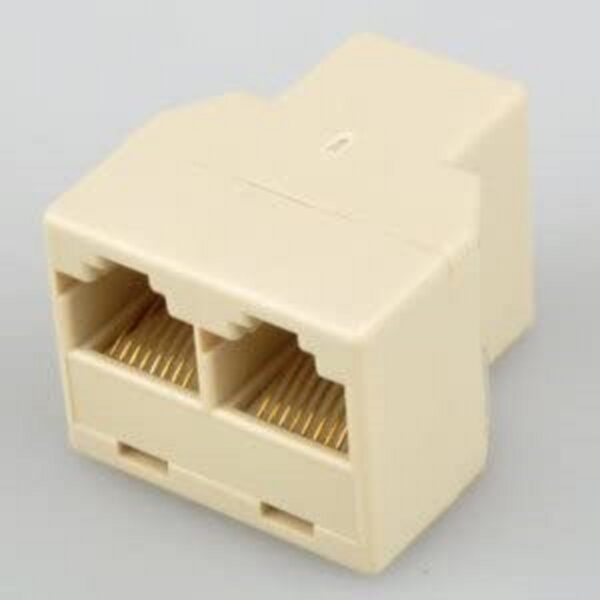 Coupler RJ45 3 Way