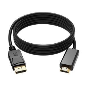 Cable Display Port - HDMI Black