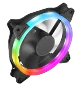 Exhaust Fan ST-DUAL 7 Colors Black